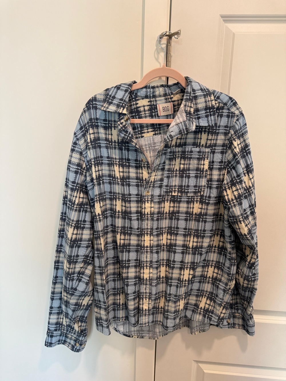 Urban Outfitters Blue Flannel